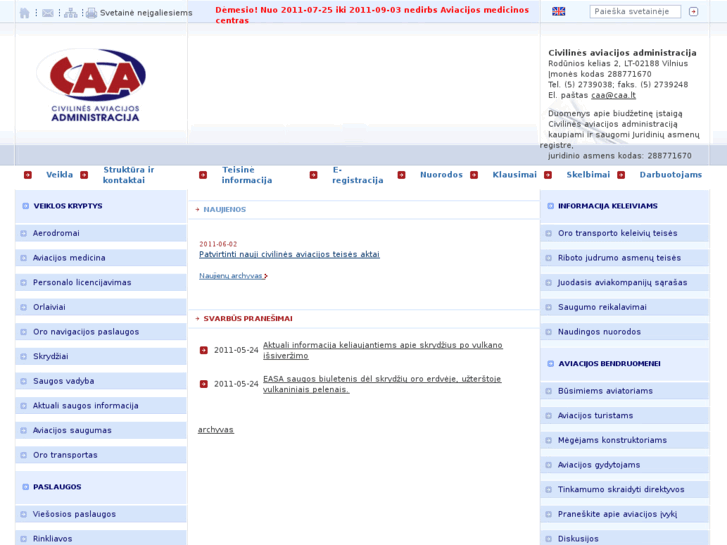 www.caa.lt