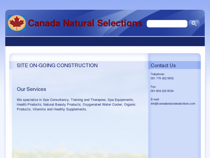 www.canadanaturalselections.com