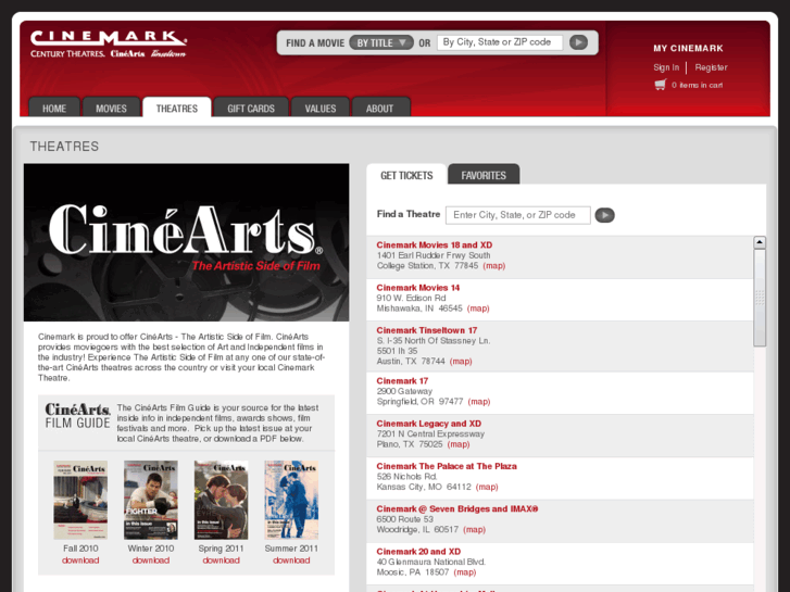 www.cinearts.com