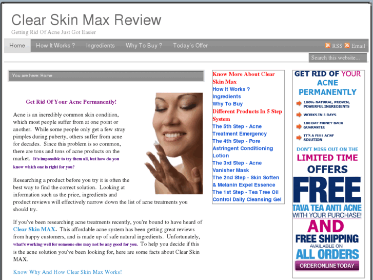 www.clearskinmaxreview.info