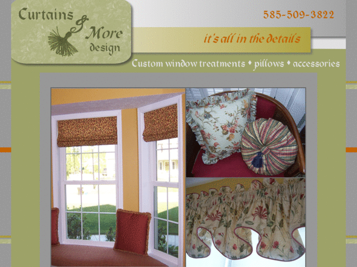 www.curtainsandmoredesign.com