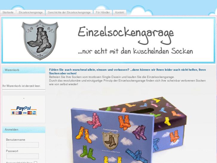 www.einzelsockengarage.de