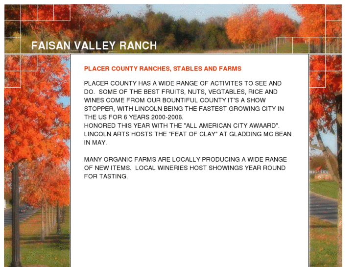 www.faisanvalleyranch.com