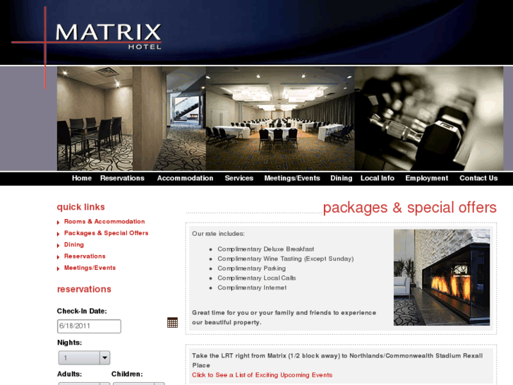 www.matrixhoteledmonton.com