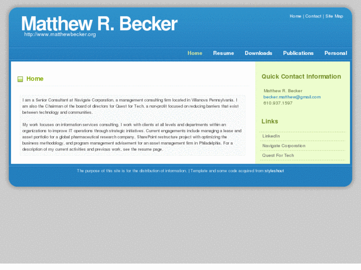 www.matthewbecker.org