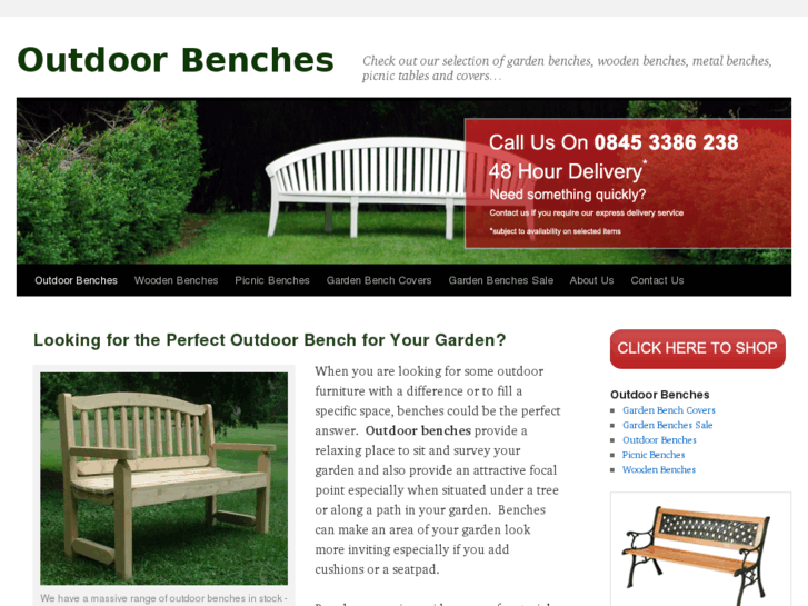 www.outdoorbenches.co.uk