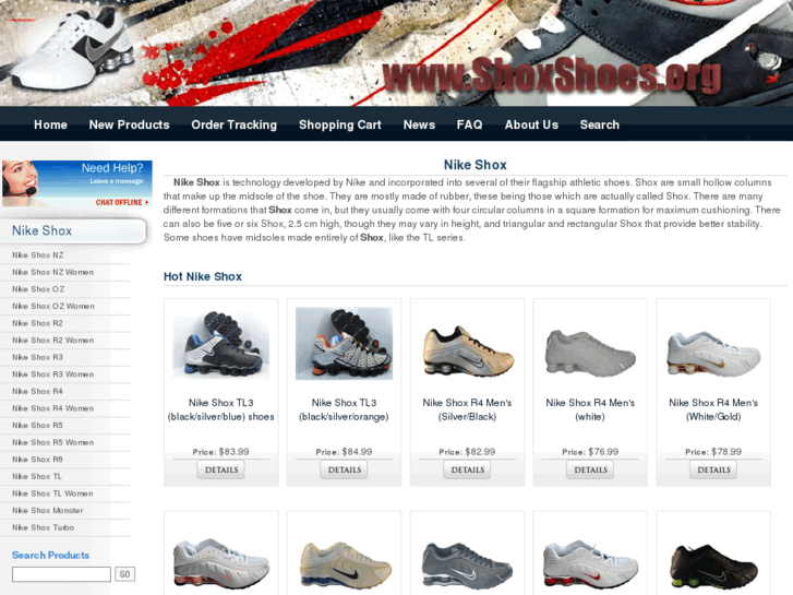 www.shoxshoes.org