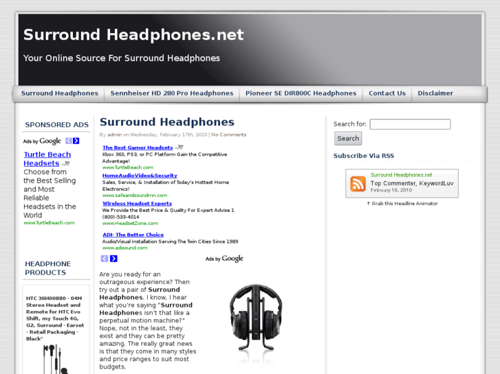 www.surroundheadphones.net