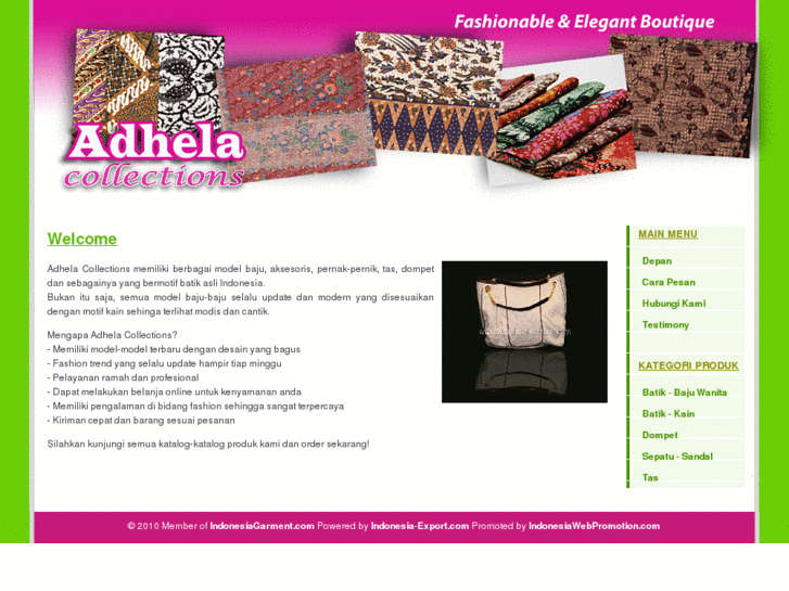 www.adhelacollections.com