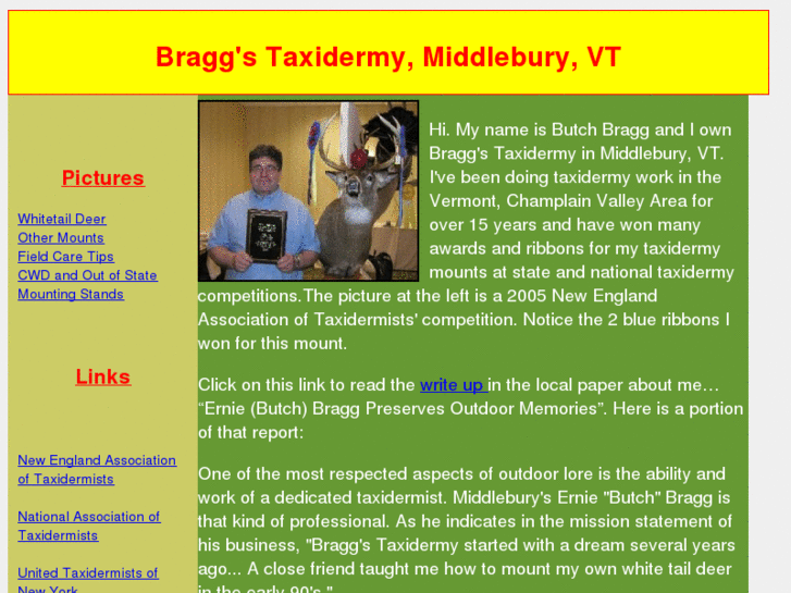 www.braggstaxidermy.net