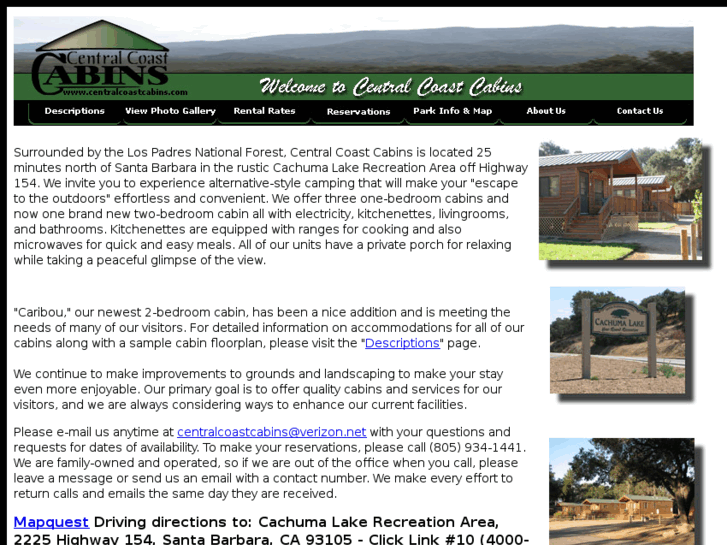 www.centralcoastcabins.com