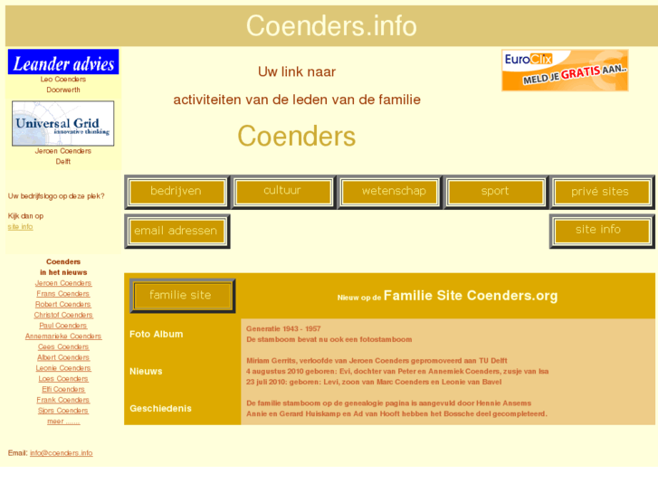 www.coenders.info