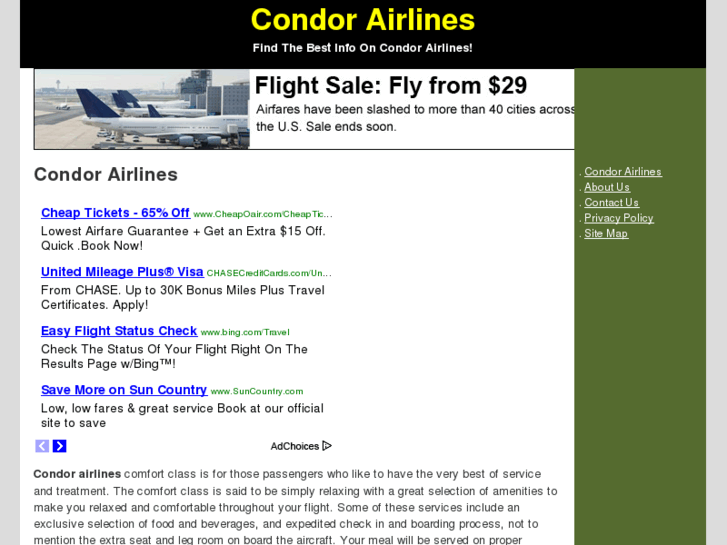 www.condorairlines.net