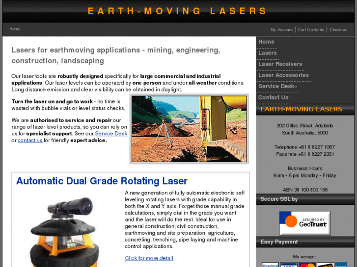 www.earthmovinglasers.com