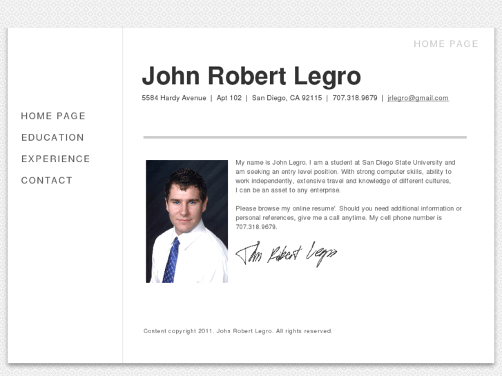 www.johnlegro.com
