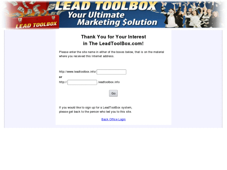 www.leadtoolbox.info