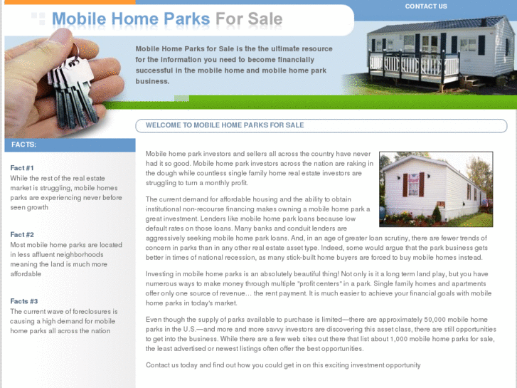 www.mobilehomeparksforsale.net