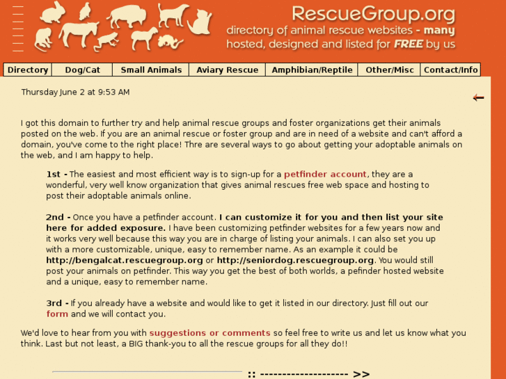 www.rescuegroup.org