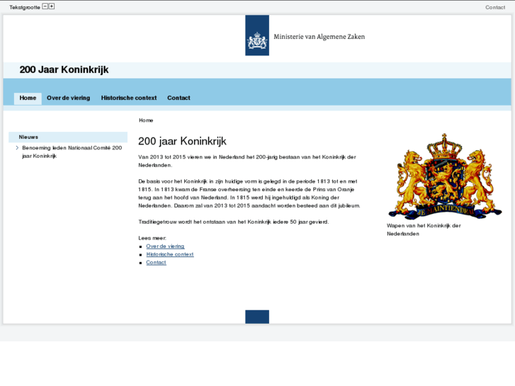 www.200jaarkoninkrijk.nl