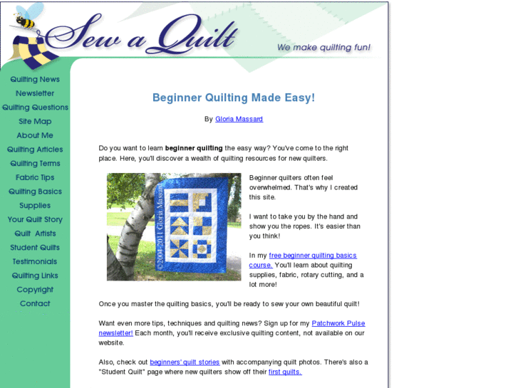 www.beginner-quilting-made-easy.com