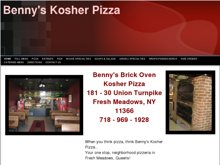 www.bennyskosherpizza.com