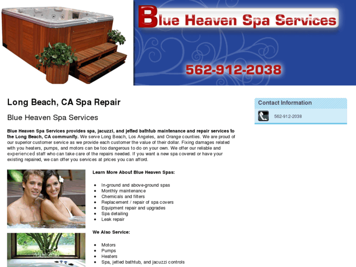 www.blueheavenspas.com