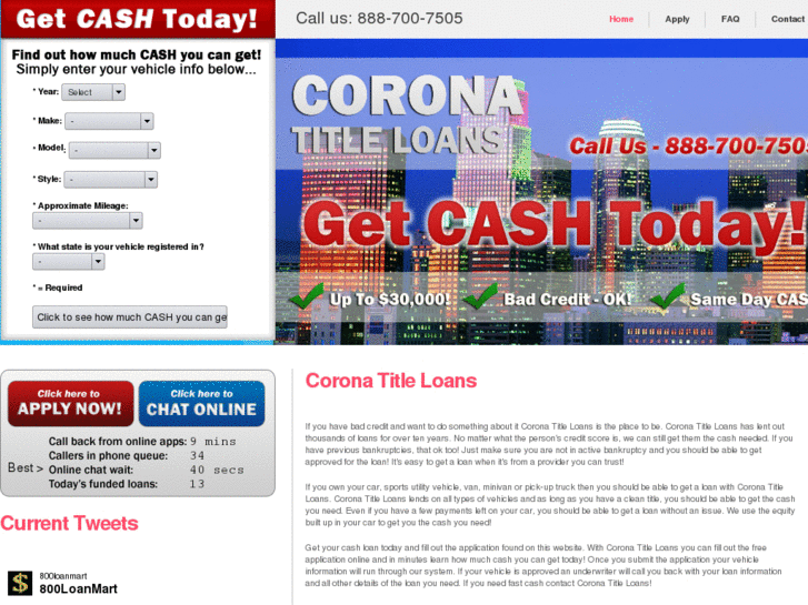 www.corona-titleloans.com