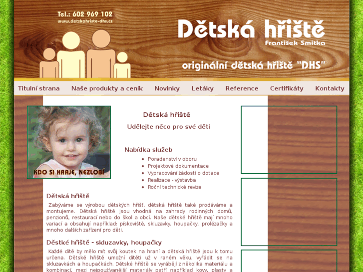 www.detskahriste-dhs.cz