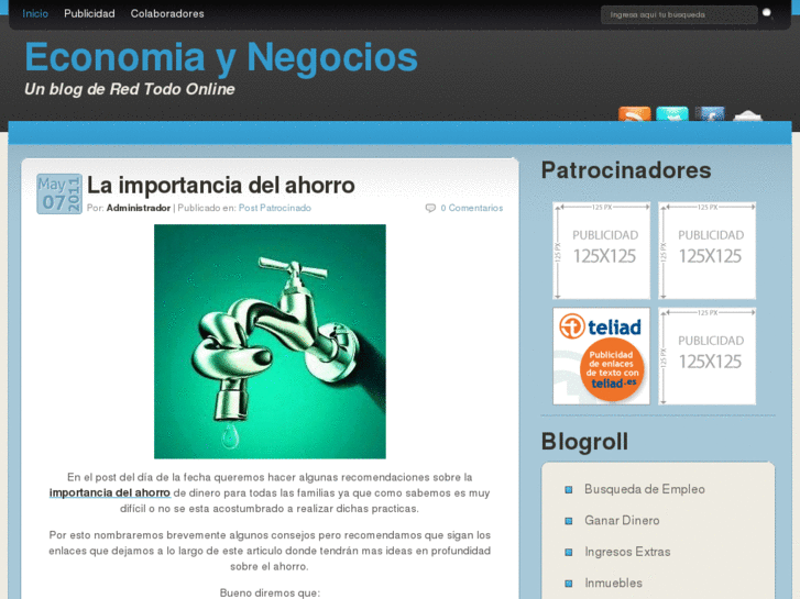 www.economiaynegocios.info