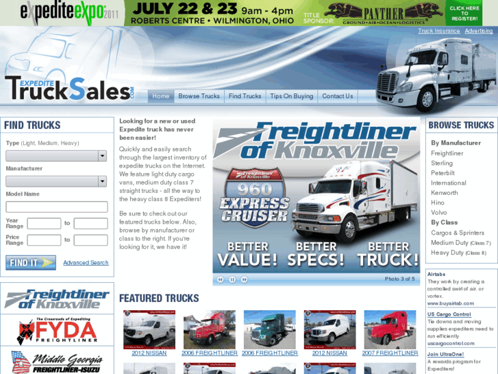 www.expeditetrucksales.com