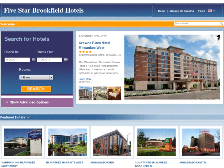 www.fivestarbrookfieldhotels.com