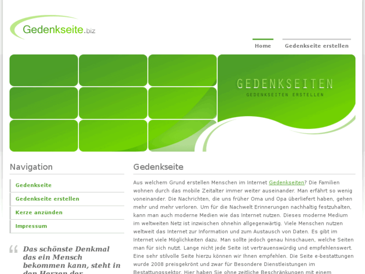 www.gedenkseite.biz