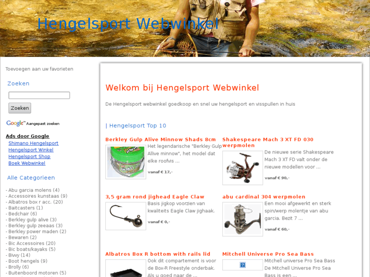 www.hengelsportwebwinkel.nl