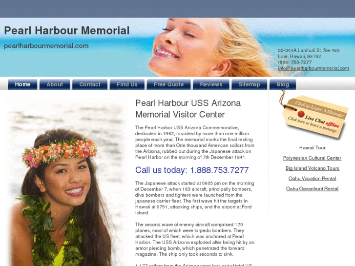 www.pearlharbourmemorial.com