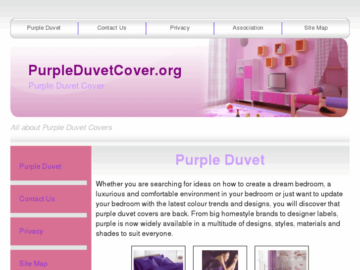 www.purpleduvetcover.org