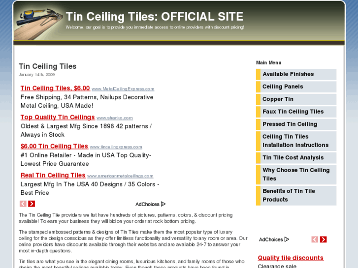 www.tintilesceiling.com