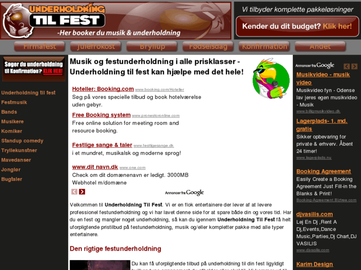 www.underholdningtilfest.dk