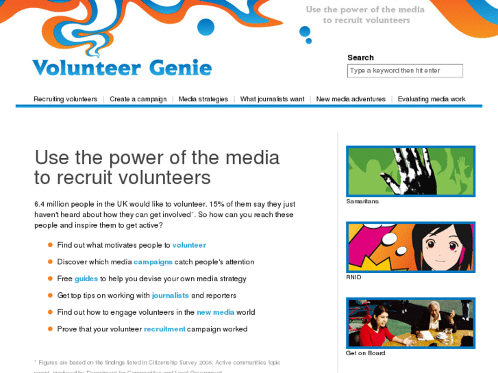 www.volunteergenie.com