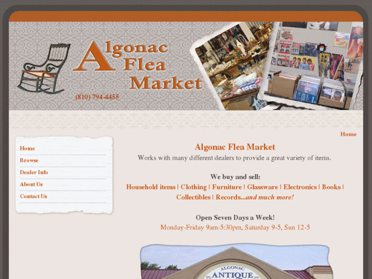 www.algonacfleamarket.com