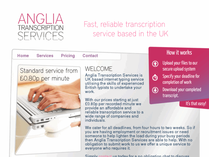 www.angliatranscriptionservices.com