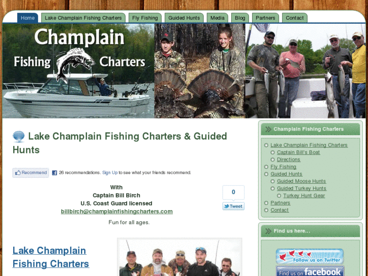 www.champlainfishingcharters.com