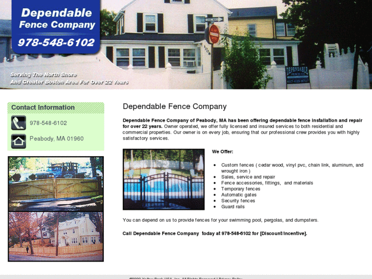 www.dependablefencecompany.com