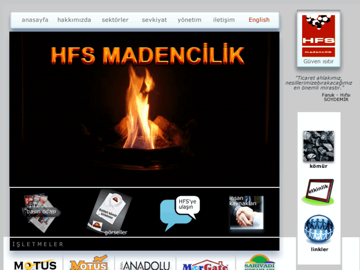 www.hfsmadencilik.com