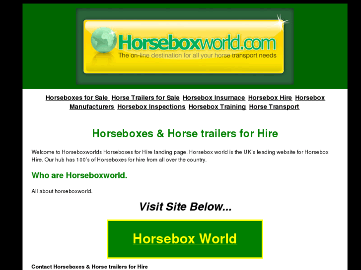 www.horseboxes-for-hire.co.uk