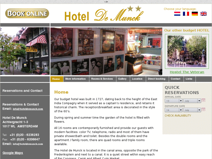 www.hoteldemunck.com