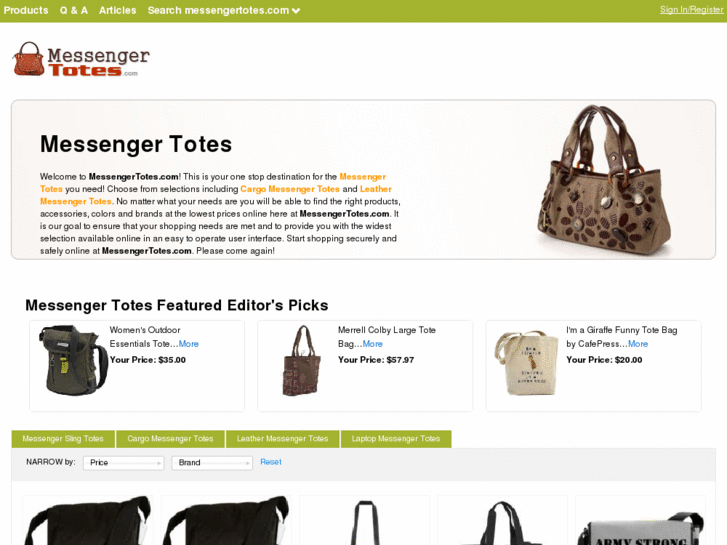 www.messengertotes.com