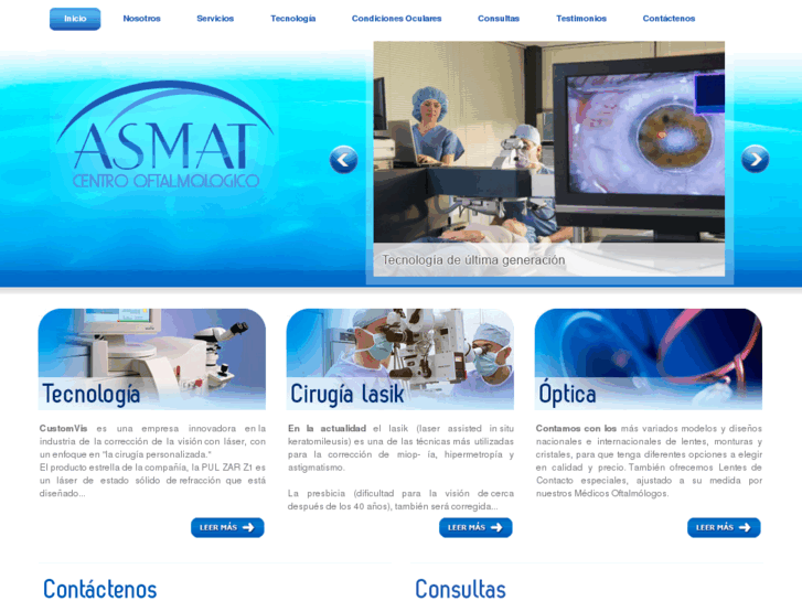 www.oftalmologicaasmat.com