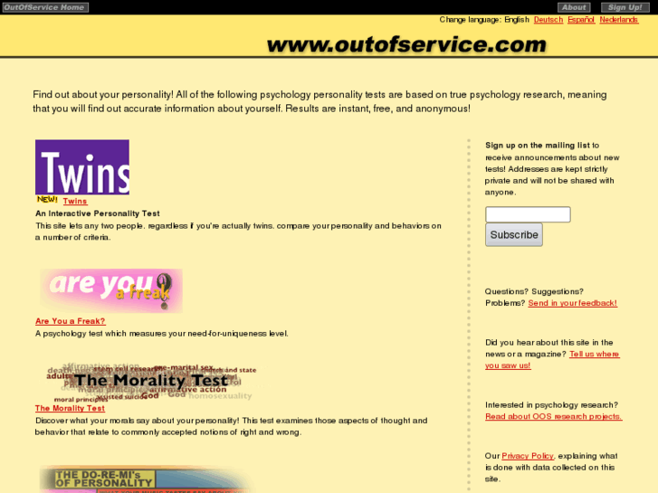 www.outofservice.com