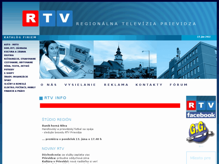 www.rtvprievidza.sk