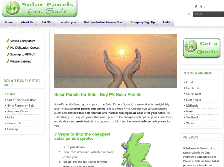 www.solarpanelsforsale.org.uk